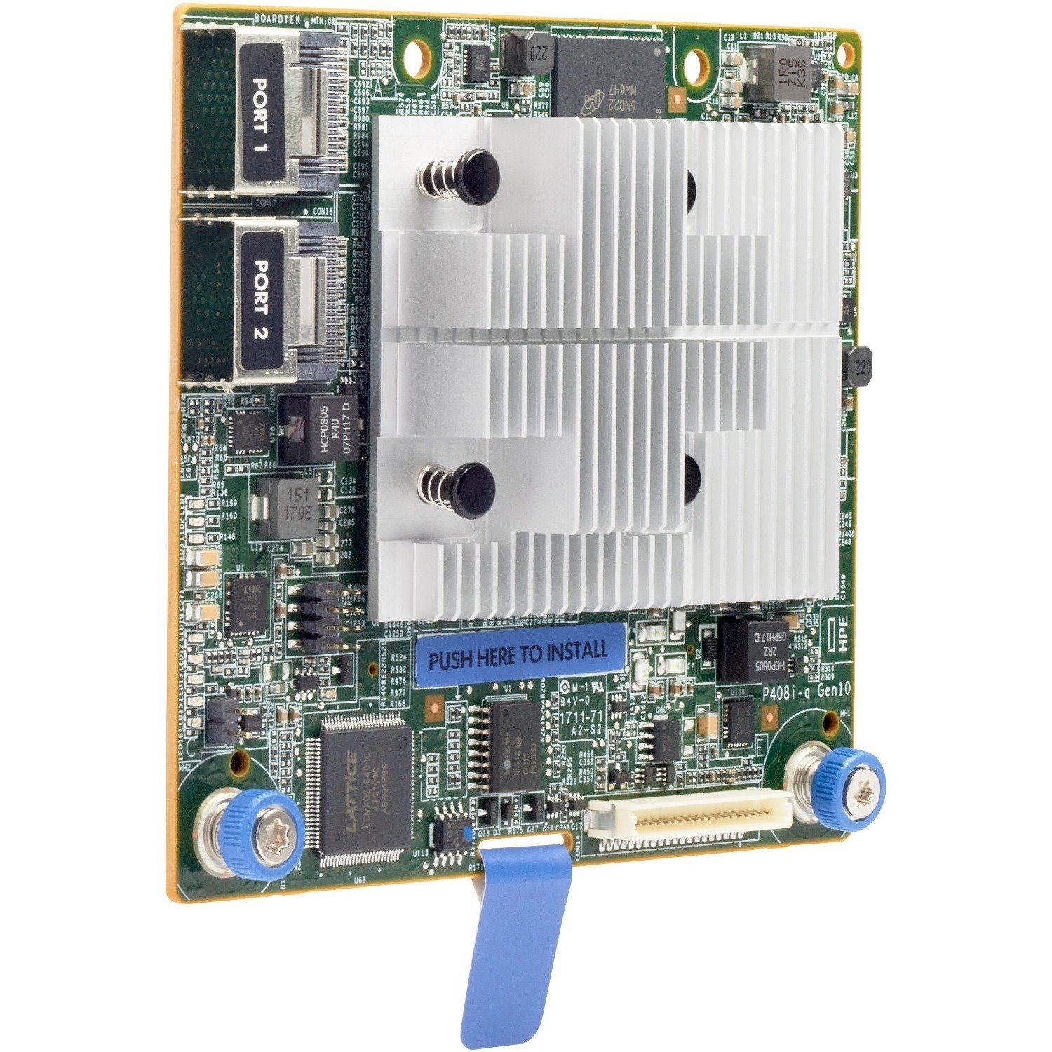 HPE Smart Array P408i-a SAS Controller - 12Gb/s SAS, Serial ATA/600 - PCI Express 3.0 x8 - 2 GB Flash Backed Cache - Plug-in Module