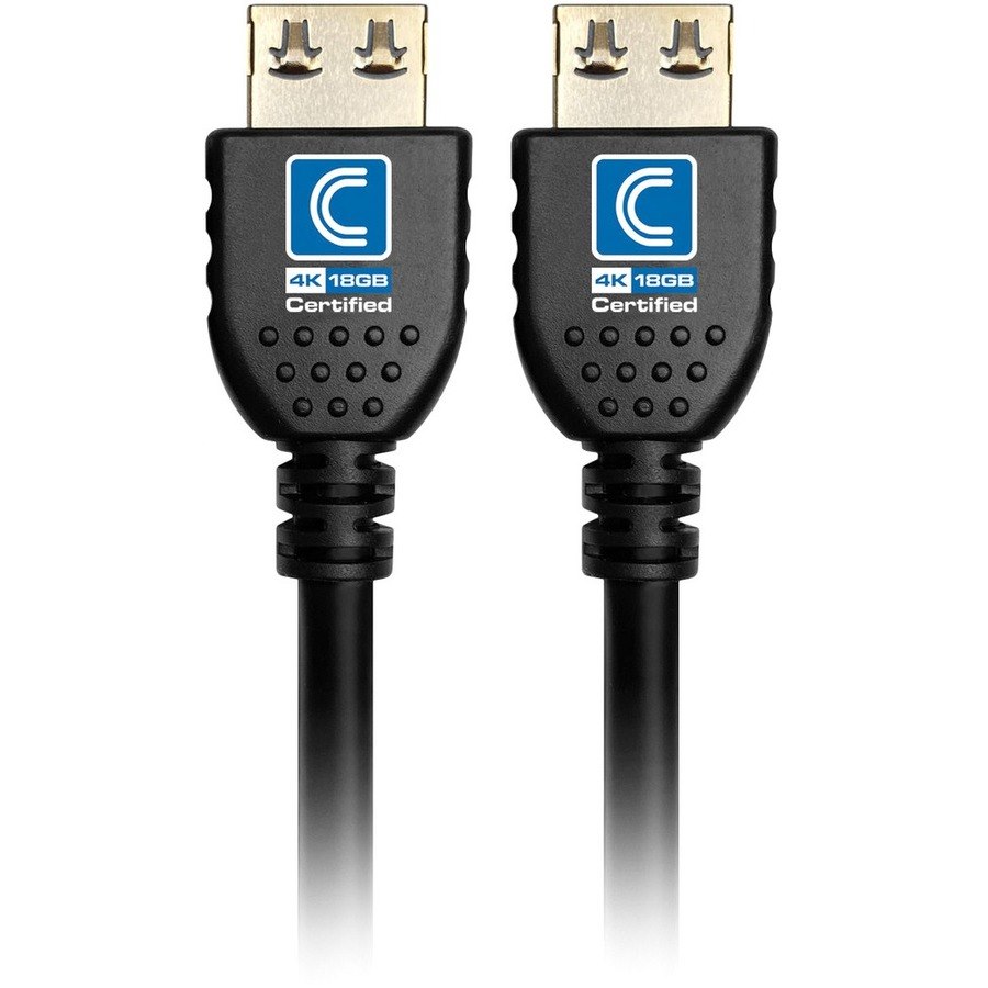 Comprehensive NanoFlex&trade; Pro AV/IT Integrator Series&trade; Active 4K 18G High Speed HDMI Cable Jet Black 30ft