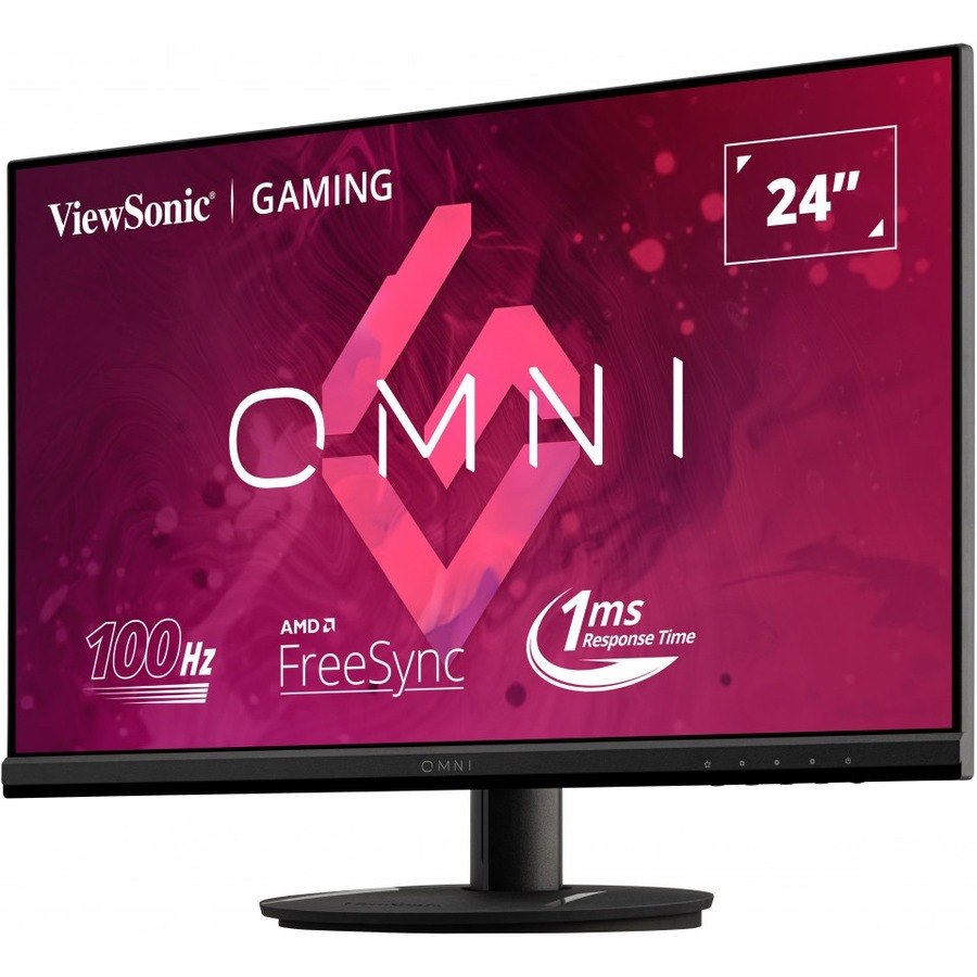 ViewSonic OMNI VX2416 24 Inch 1080p 1ms 100Hz Gaming Monitor with IPS Panel, AMD FreeSync, Eye Care, HDMI and DisplayPort