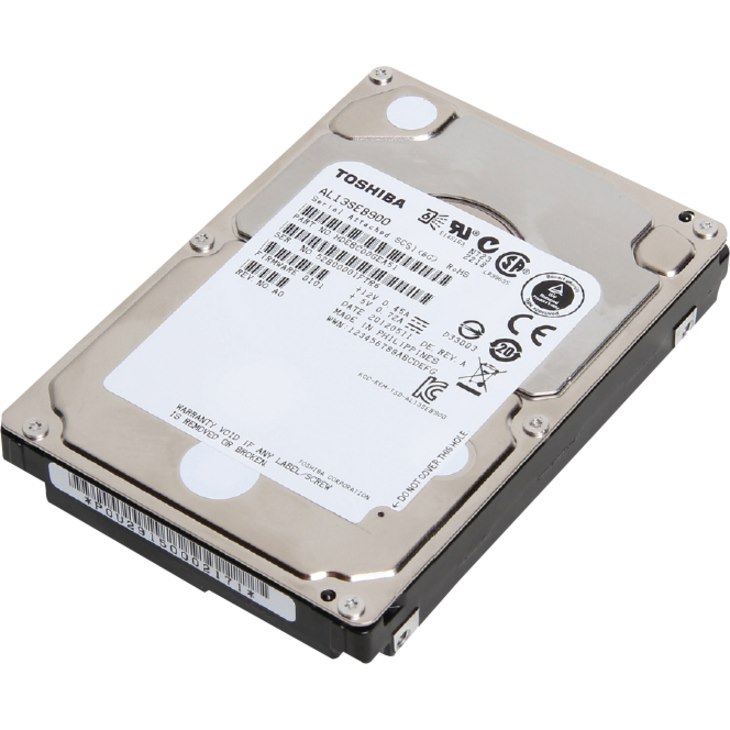 Toshiba AL13SE AL13SEB900 900 GB Hard Drive - 2.5" Internal - SAS (6Gb/s SAS)