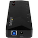 StarTech.com 7-Port USB 3.0 Hub plus Dedicated Charging Ports - 2 x 2.4A Ports - Desktop USB Hub and Fast-Charging Station