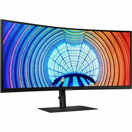Samsung ViewFinity S9 S34A650UBN 34" Class UW-QHD Curved Screen LCD Monitor - 21:9 - Black