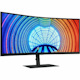 Samsung ViewFinity S9 S34A650UBN 34" Class UW-QHD Curved Screen LCD Monitor - 21:9 - Black
