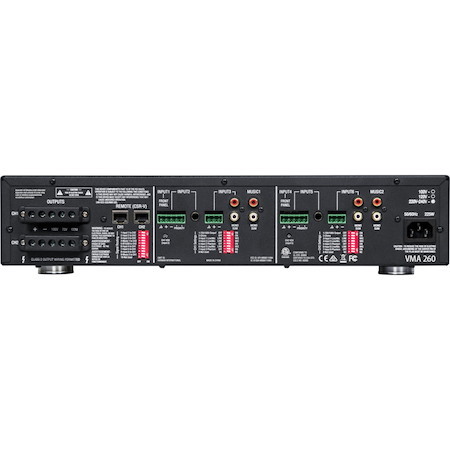 JBL Commercial VMA 260 Amplifier - 120 W RMS - 2 Channel - Black