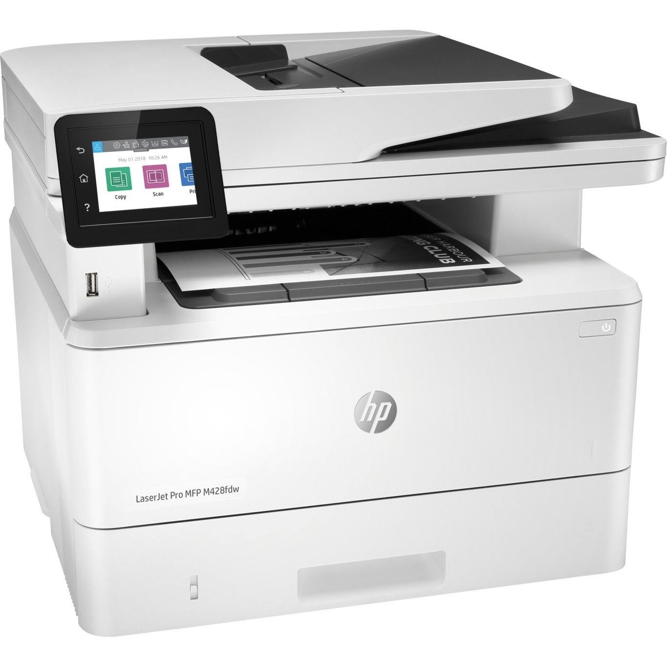 HP LaserJet Pro M428 fdw Wireless Laser Multifunction Printer - Monochrome