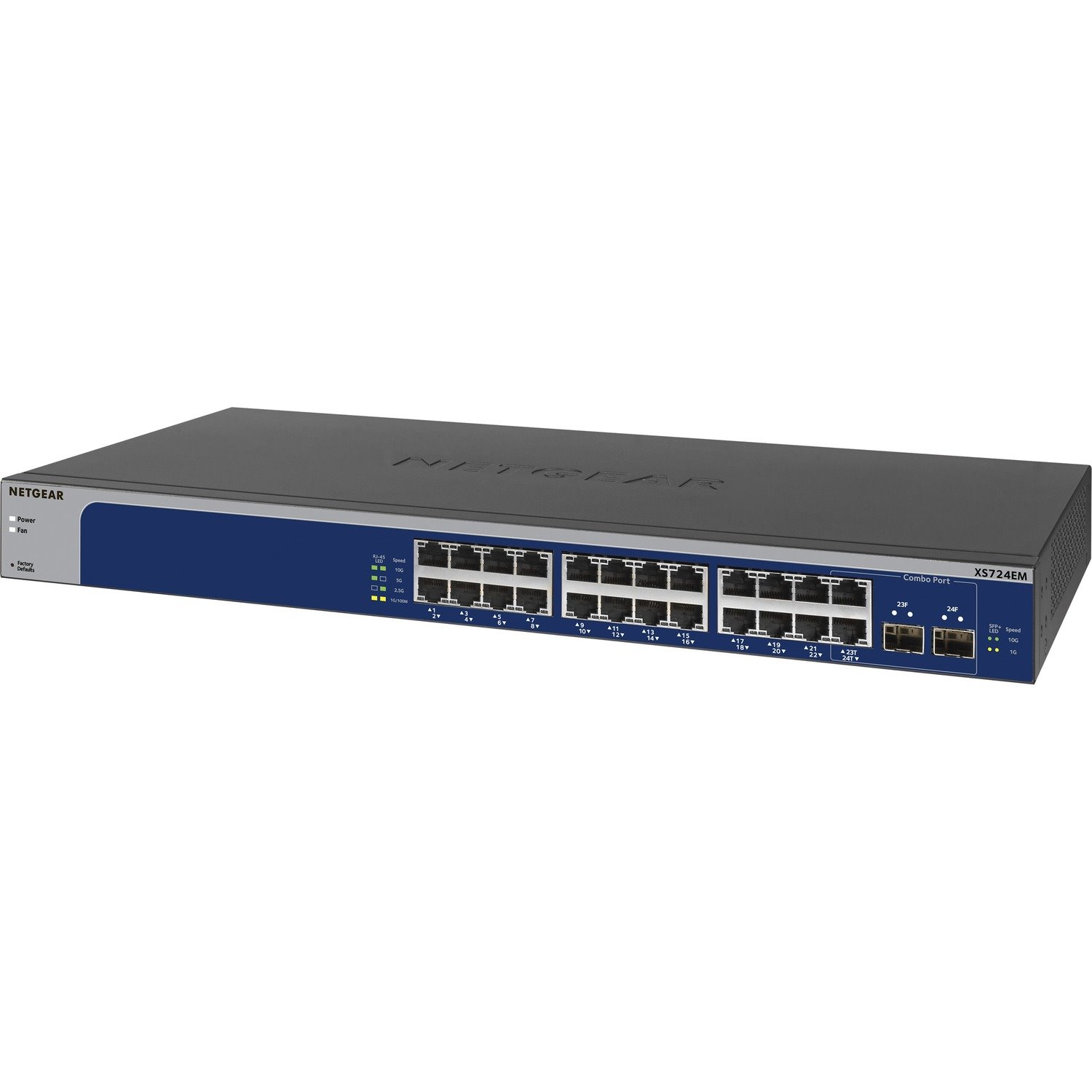 Netgear XS724EM Ethernet Switch
