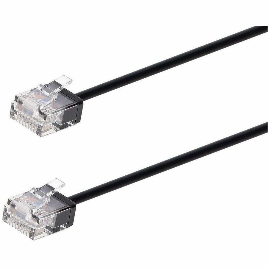 Monoprice Micro SlimRun Cat6 Ethernet Patch Cable - Stranded 550MHz Utp Pure Bare Copper W