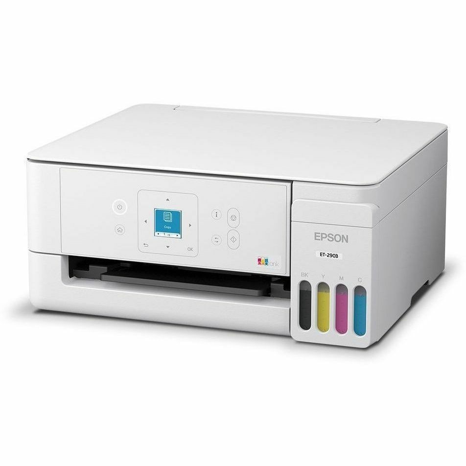 Epson ET-2903 Wired & Wireless EcoTank Inkjet Multifunction Printer - Color