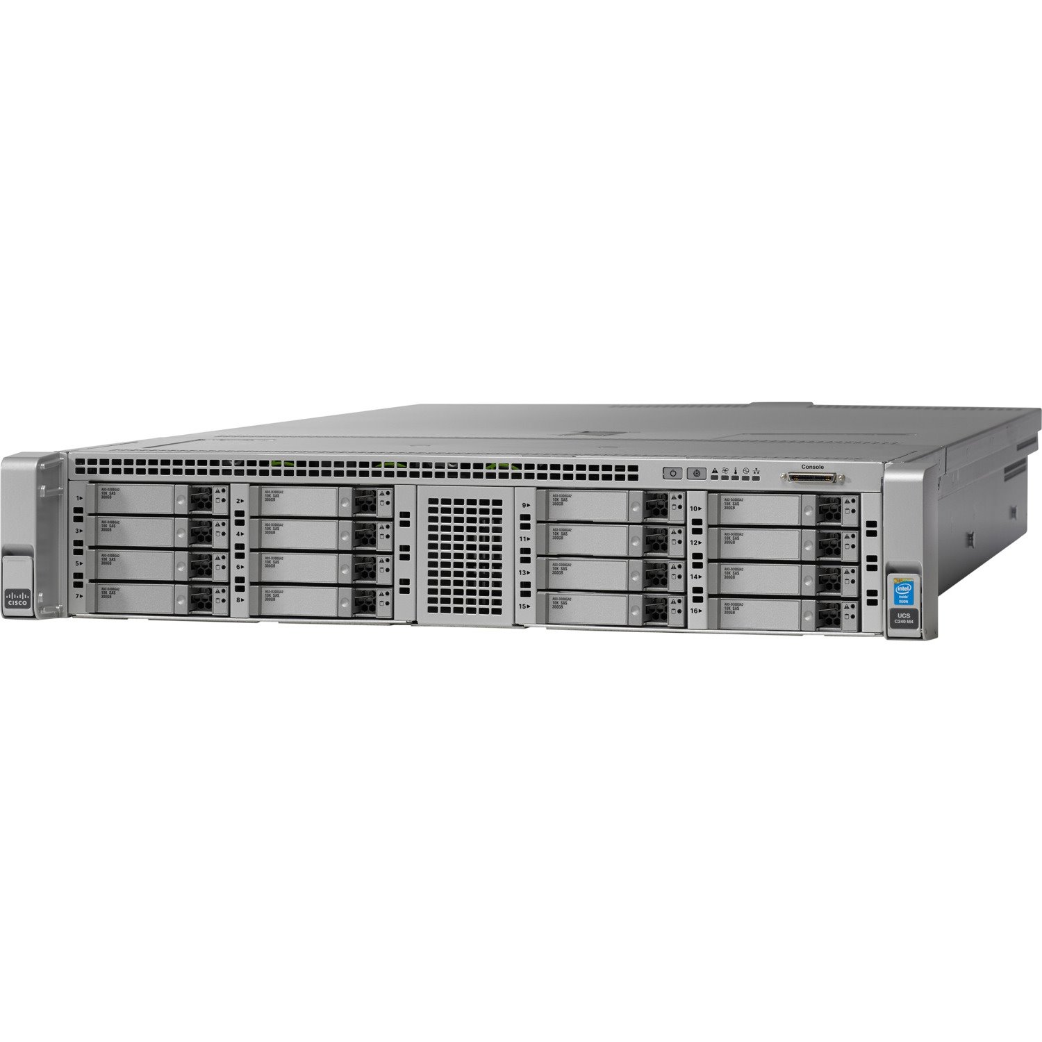 Cisco C240 M4 2U Rack Server - 2 Xeon E5-2643 v4 3.40 GHz - 256 GB RAM - Serial ATA/600 Controller