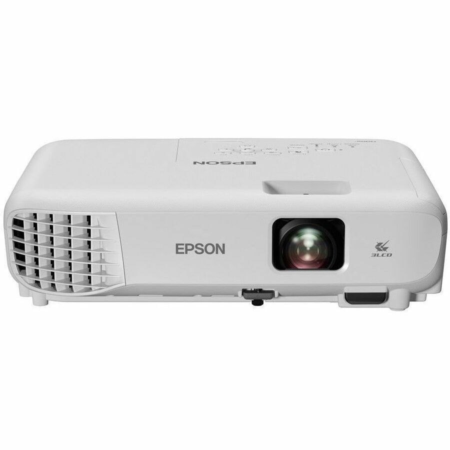 Epson EB-W53 3LCD Projector - 16:10 - Portable - White