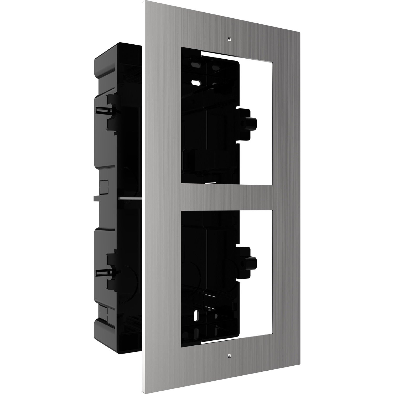 2 Gang S/S Flush Mounting Bracket for Modular intercom