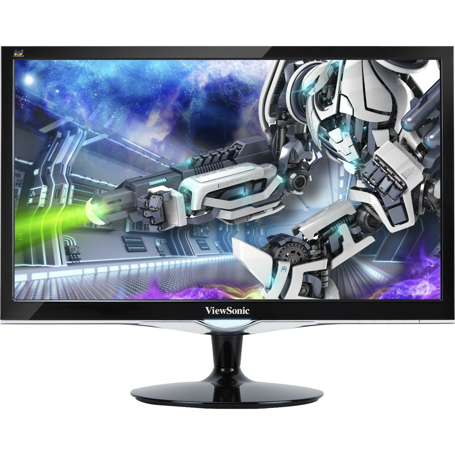 ViewSonic VX2452MH 24 Inch 2ms 60Hz 1080p Gaming Monitor with HDMI DVI and VGA inputs