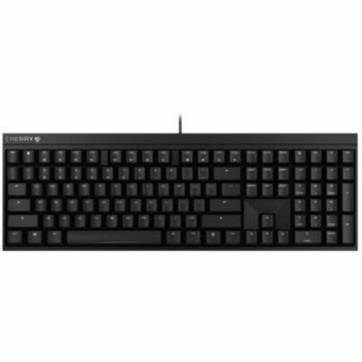 CHERRY MX 2.0S Gaming Keyboard - Cable Connectivity - USB Type A Interface - RGB LED - English (UK) - White