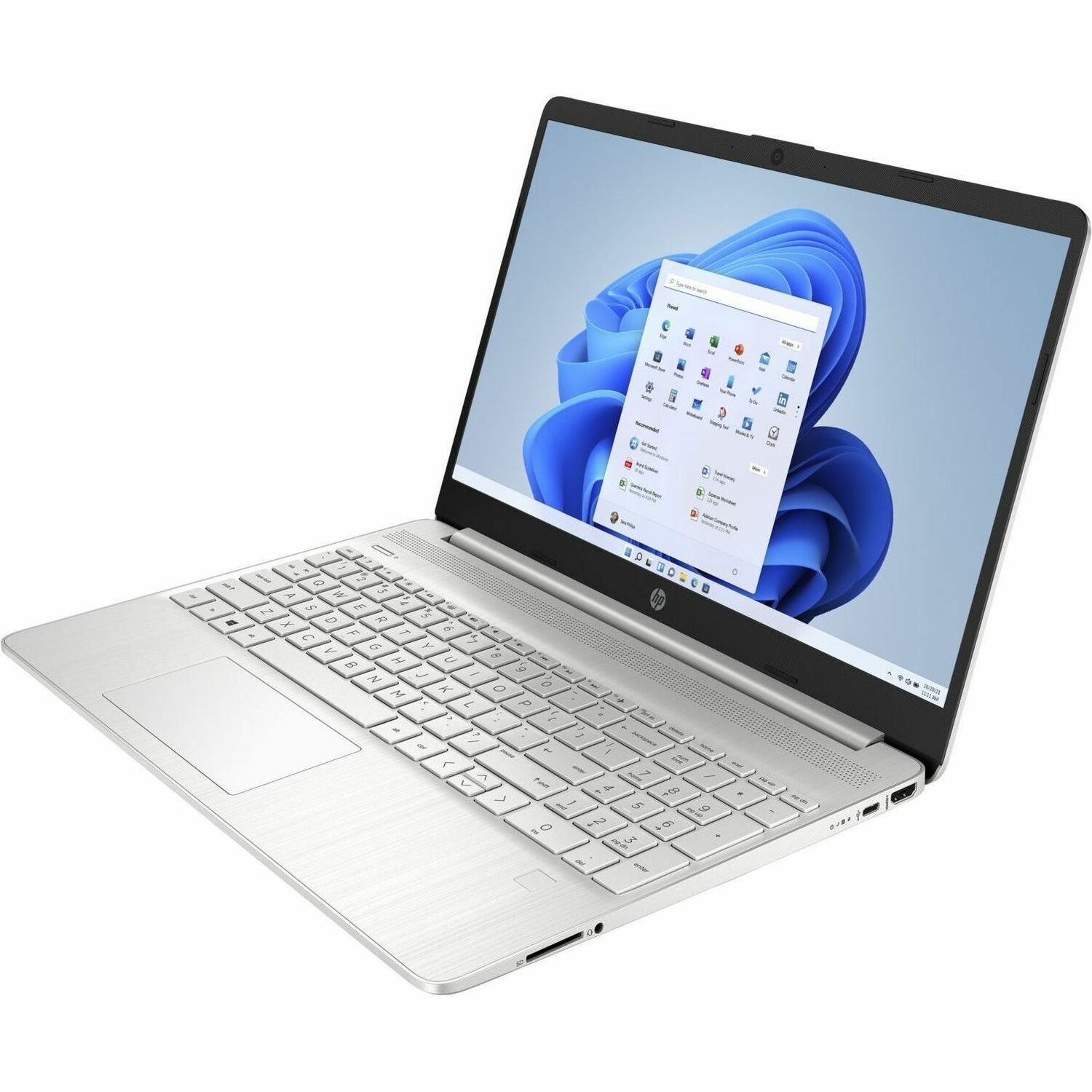 HP 15s-fq5000 15s-fq5020na 39.6 cm (15.6") Notebook - Full HD - Intel Core i3 12th Gen i3-1215U - 4 GB - 128 GB SSD - Natural Silver