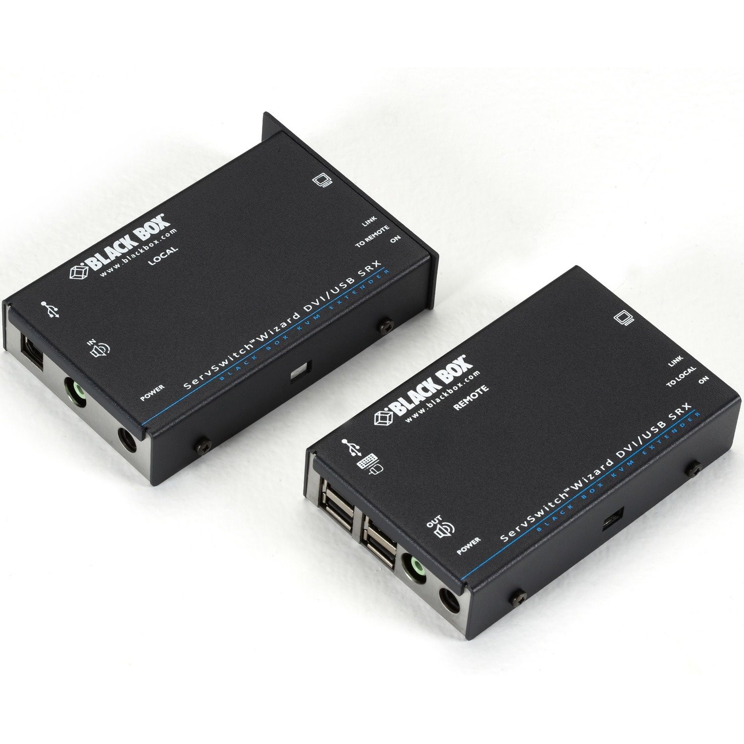 Black Box ServSwitch Wizard SRX DVI-D/USB Extender, Single-Head