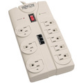 Eaton Tripp Lite Series Protect It! 8-Outlet Computer Surge Protector, 8 ft. (2.43 m) Cord, 2160 Joules, Tel/Modem/Fax Protection