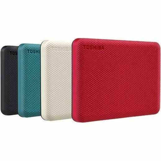 Toshiba Canvio Advance HDTCA10XG3AA 1 TB Portable Hard Drive - External - Green