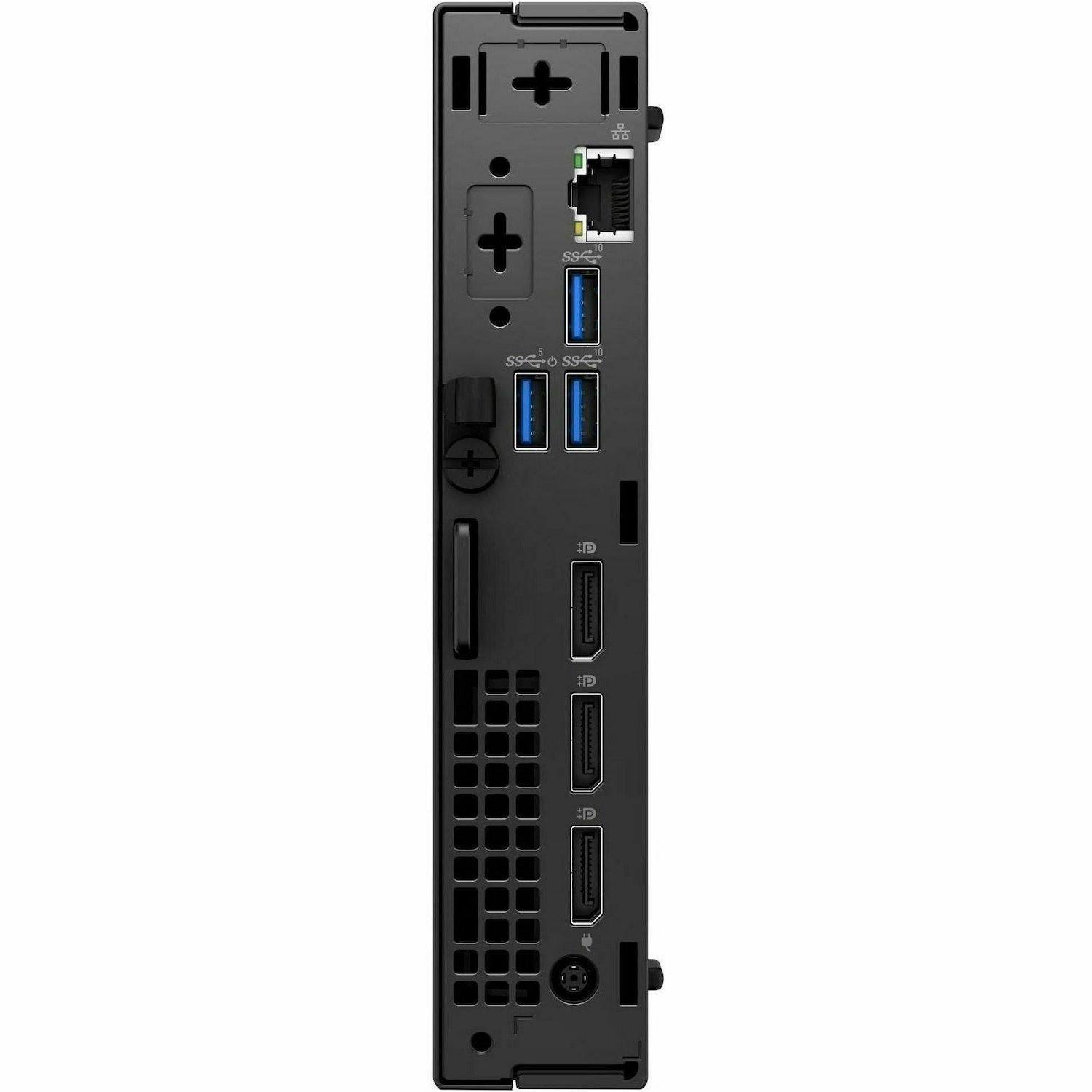 Dell OptiPlex 7000 7020 Desktop Computer - Intel Core i5 14th Gen i5-14500T - vPro Technology - 8 GB - 256 GB SSD - Micro PC - Black