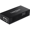 TRENDnet 2.5G PoE+ Injector, TPE-215GI, PoE (15.4W) or PoE+ (30W), Converts a non-PoE Port to a PoE+ 2.5G Port, 2.5GBASE-T Compliant, Integrated Power Supply, Network a PoE device up to 100m (328 ft.)