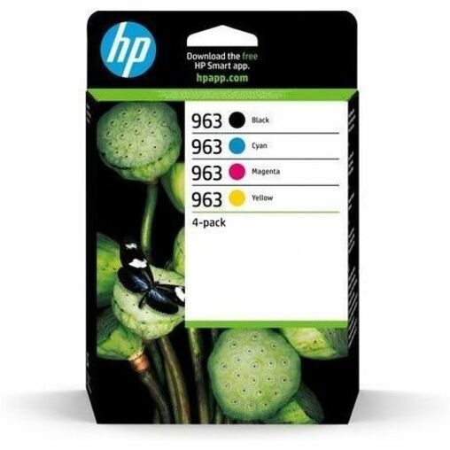 HP 963 Original Inkjet Ink Cartridge - CMYK - 4 / Pack