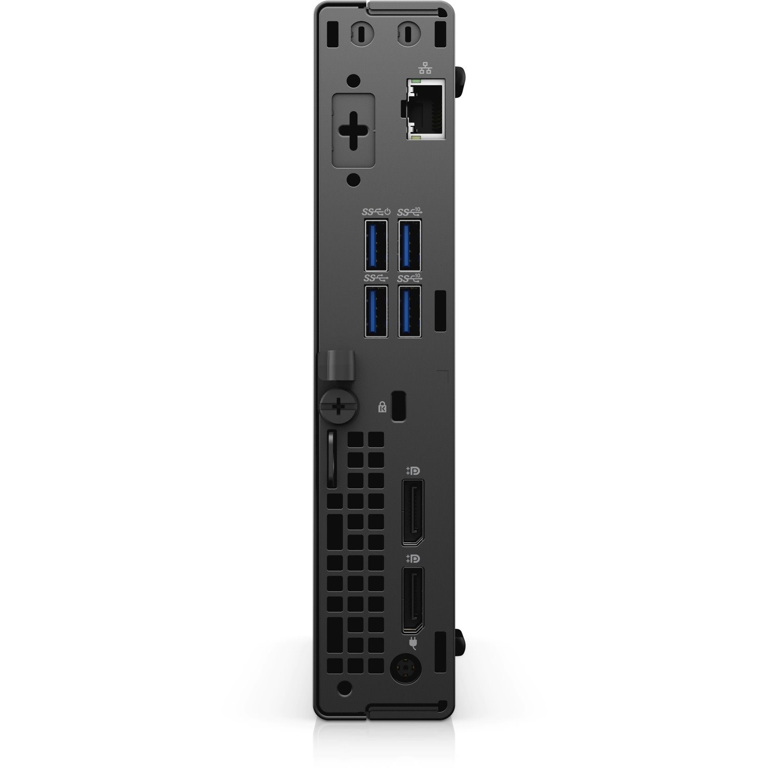 Dell OptiPlex 7000 7090 Desktop Computer - Intel Core i7 10th Gen i7-10700T - 16 GB - 256 GB SSD - Micro PC - Black