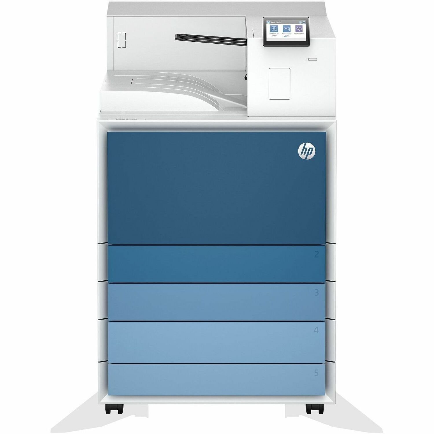 HP LaserJet Enterprise 8501x Wired/Wireless Laser Printer - Monochrome