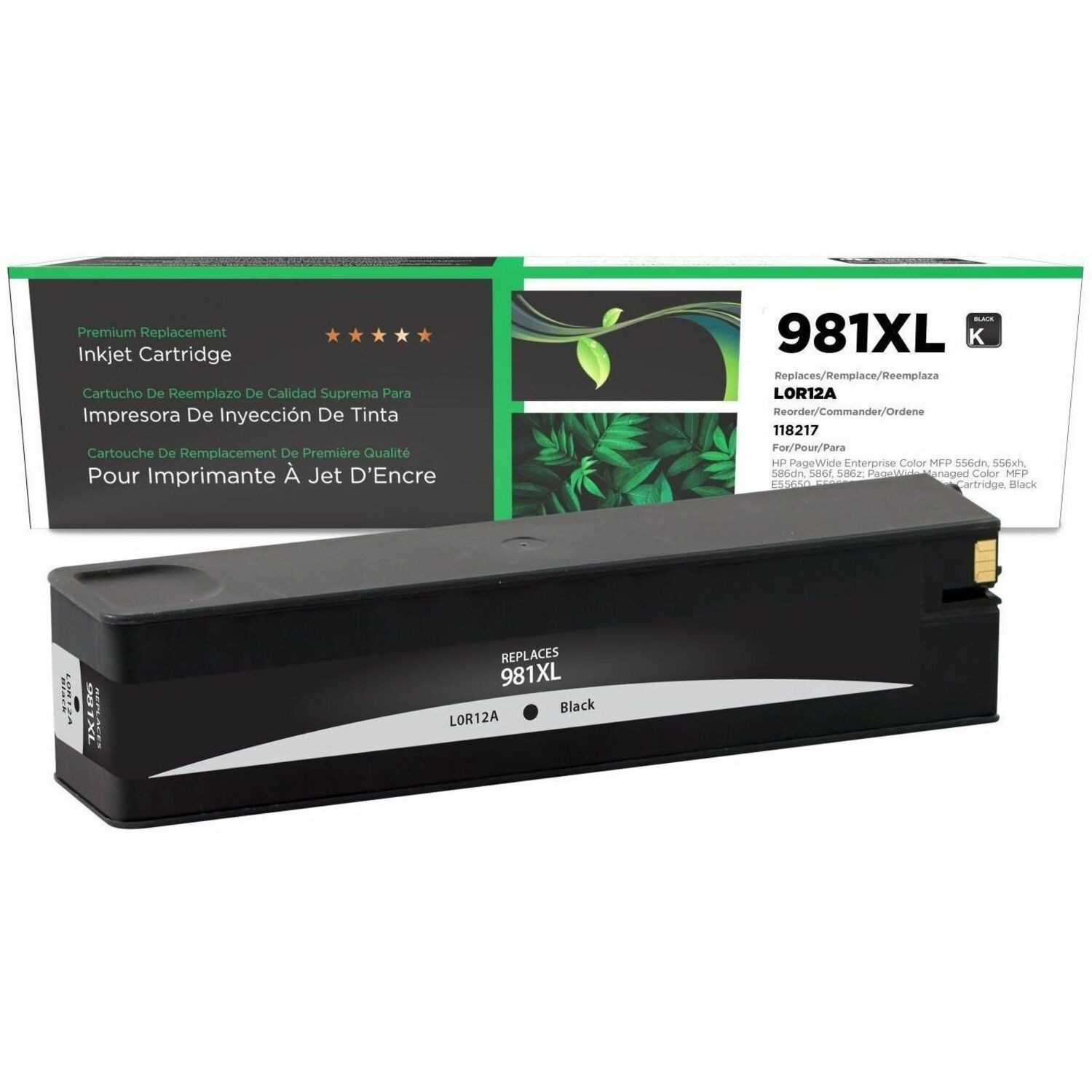 Clover Imaging Remanufactured High Yield Black Ink Cartridge for HP 981XL (L0R12A)
