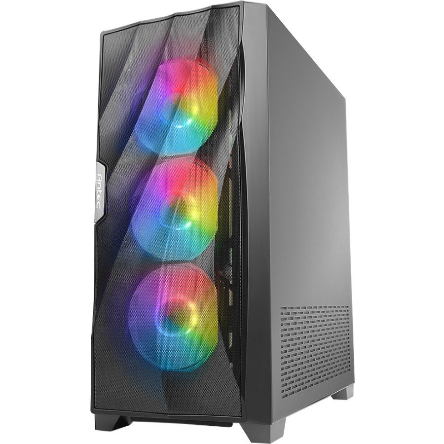 Antec Gaming Computer Case - Mini ITX, Micro ATX, ATX Motherboard Supported - Mid-tower - Steel, Plastic, Tempered Glass