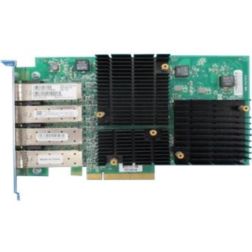 Hewlett Packard Enterprise Replacement Parts Business StoreFabric SN1100E 4-port 16Gb FC HBA - 16 Gb/s Interface, PCIe 3.0 to FC