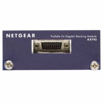 Netgear ProSafe AX742 Stacking Module - 1 x 10GBase-CX4 Stacking, 1 x 10GBase-T