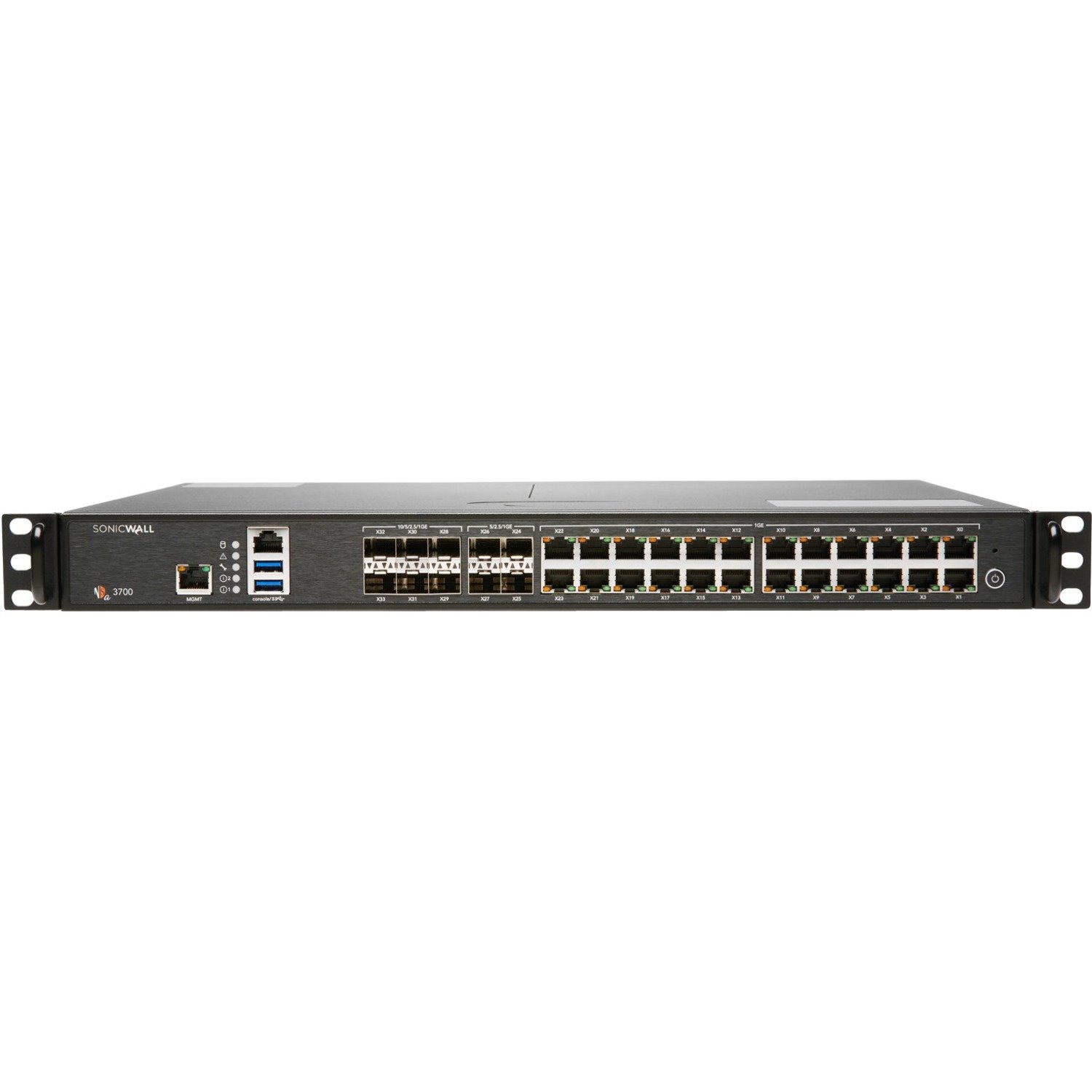SonicWall 3700 Network Security/Firewall Appliance - 2 Year Secure Upgrade Plus Essential Edition - TAA Compliant