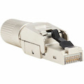 Eaton Tripp Lite Series Cat8 STP Class 1 Field-Termination Plug, 568A/568B, TAA