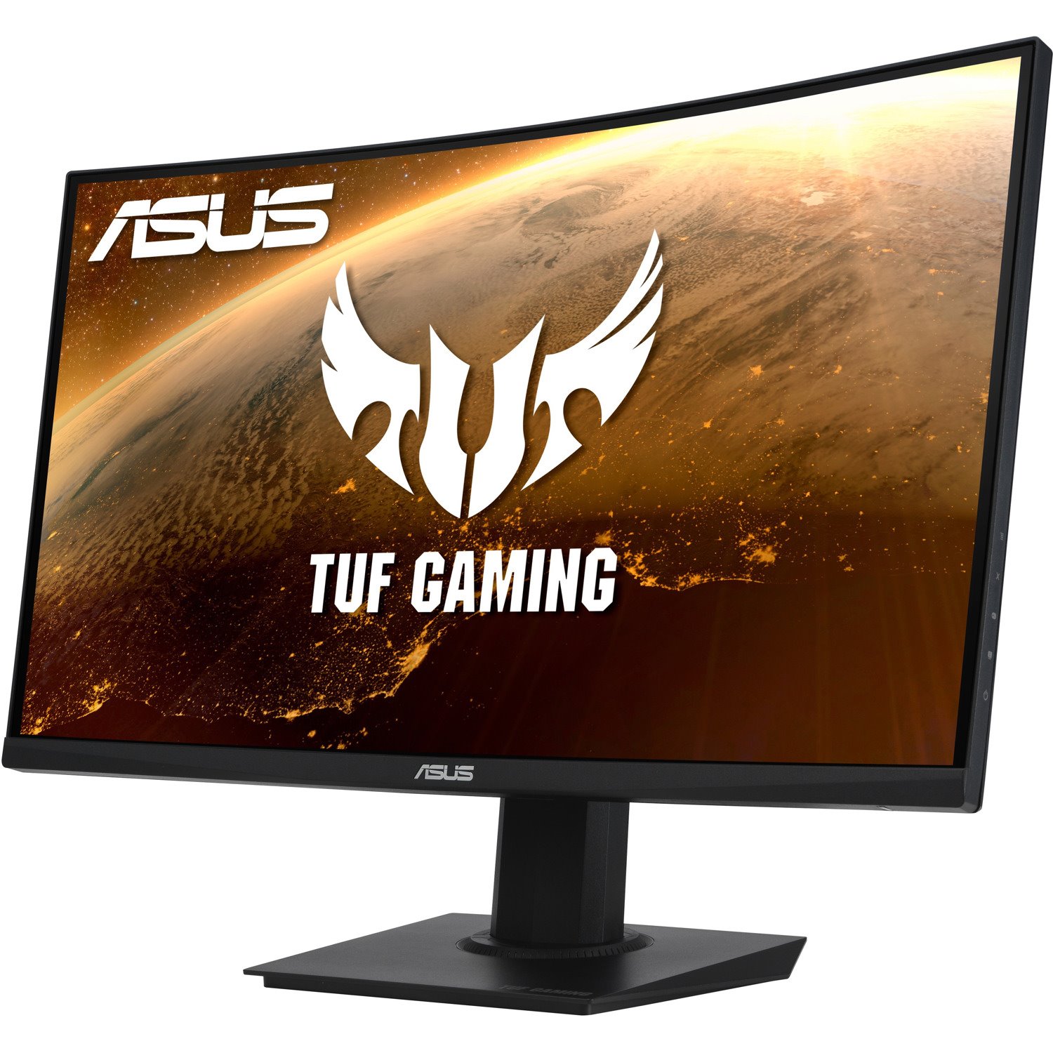 TUF VG24VQE 24" Class Full HD Curved Screen Gaming LCD Monitor - 16:9 - Black