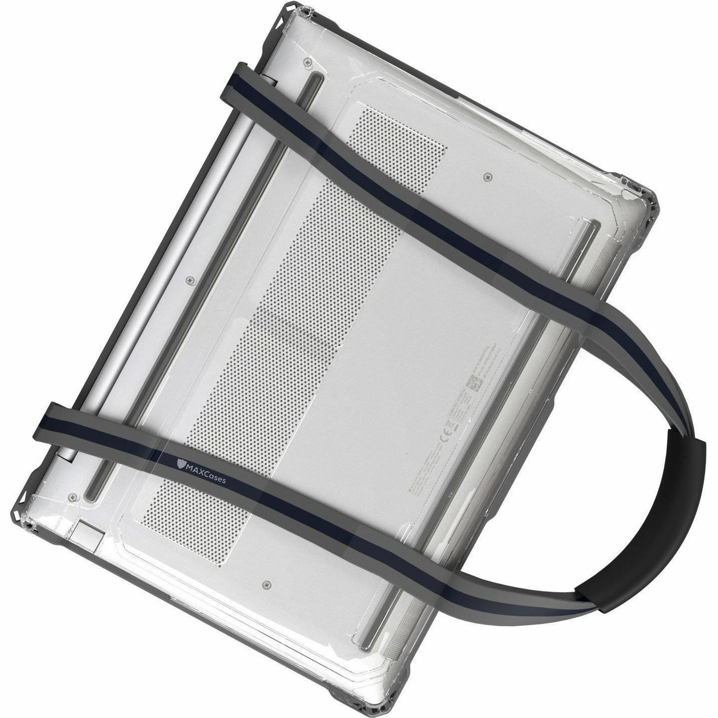 MAXCases Extreme Shell-FL Chromebook Case for HP 14" Probook 440, 445 G11 and HP EliteBook 6 G1a 14" (Grey/Slide-On Top, PC Bottom)