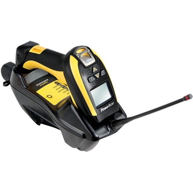 Datalogic PowerScan PM9501 Handheld Barcode Scanner - Wireless Connectivity - Yellow