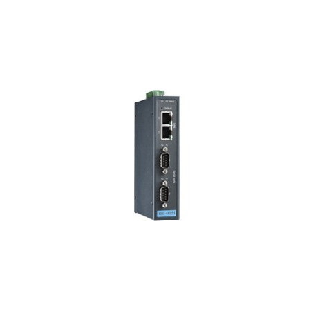 Advantech 2-port RS-232/422/485 Serial Device Server - Wide Temperature