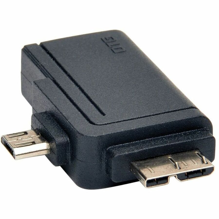 Eaton Tripp Lite Series 2-in-1 OTG Adapter, USB 3.0 Micro B Male and USB 2.0 Micro B Male to USB A Female