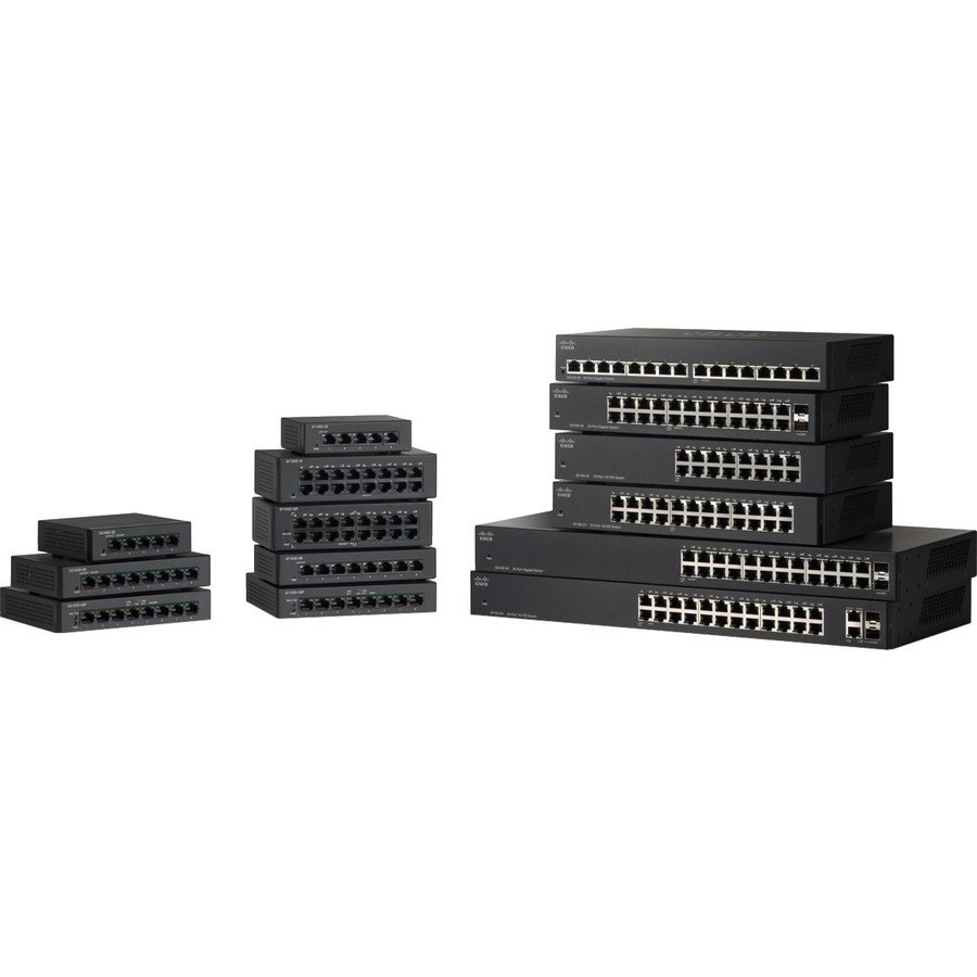 Cisco 110 SF110D-08 8 Ports Ethernet Switch - 100Base-X
