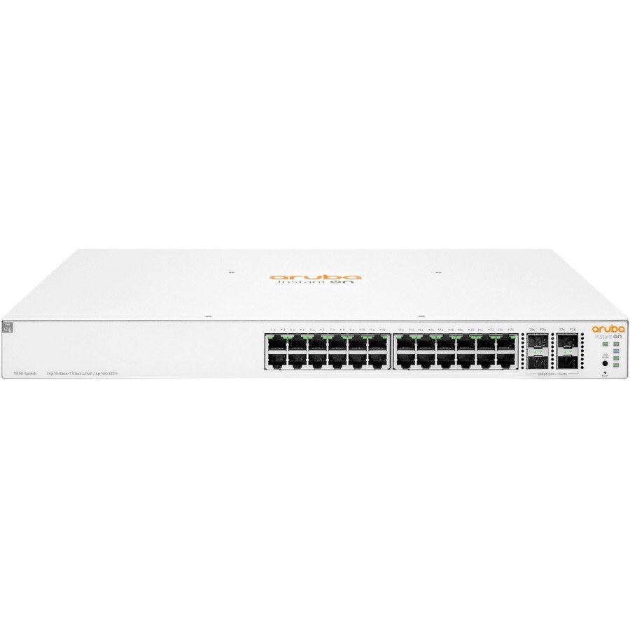 HPE Sourcing Instant On 1930 24G Class4 PoE 4SFP/SFP+ 370W Switch