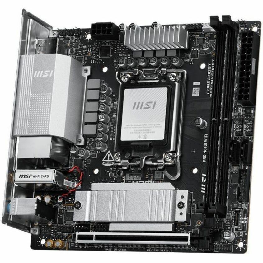 Msi Pro H810i Wifi Motherboard