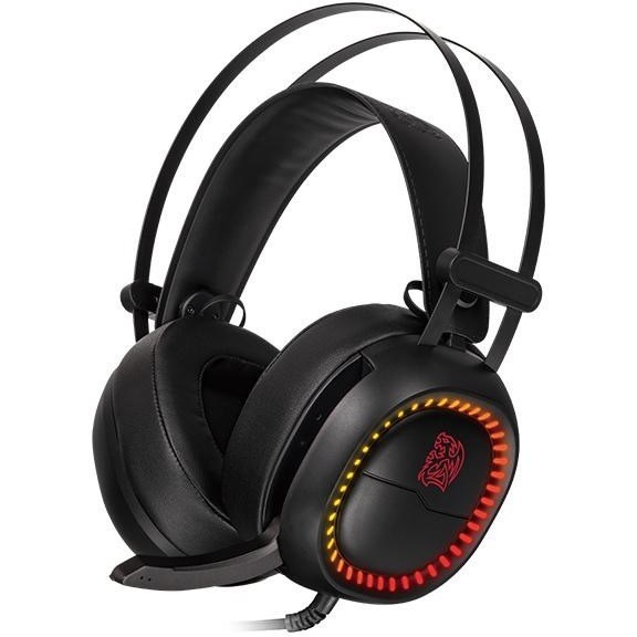 Tt eSPORTS SHOCK PRO RGB Wired Over-the-head Stereo Headset - Diamond Black