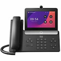 Webex 8875 IP Phone - Refurbished - Corded - Corded - Wi-Fi, Bluetooth - Desktop - Carbon Black