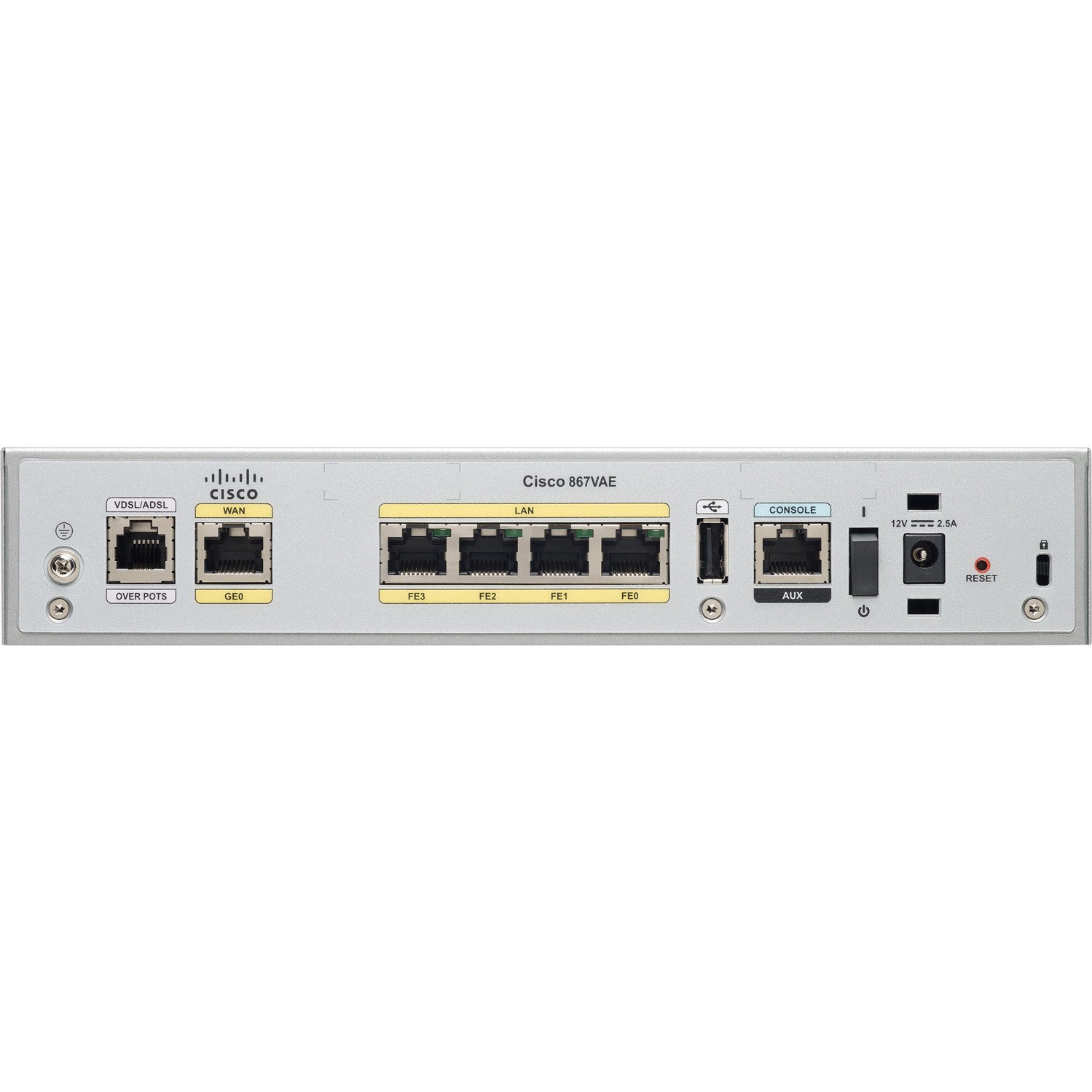 Cisco 860VAE 867VAE ISDN Router - Refurbished