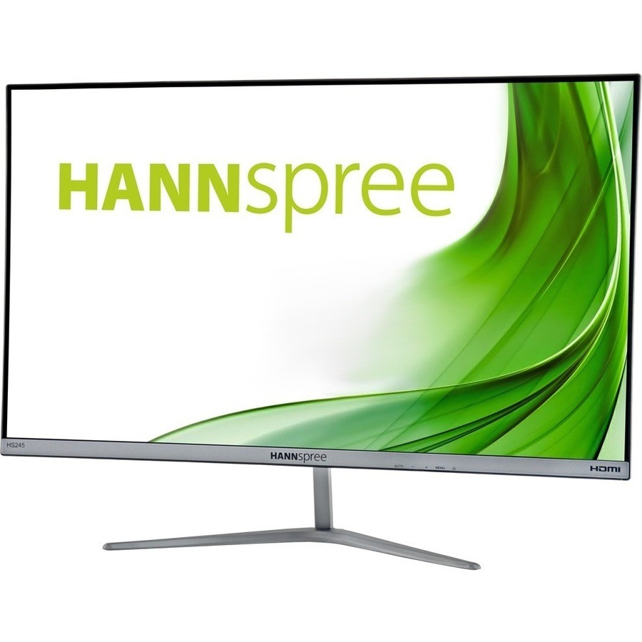 Hannspree HS245HFB 24" Class Full HD LCD Monitor - 16:9 - Textured Black, Titanium Grey