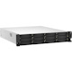 QNAP TS-h1887XU-RP-E2334-16G 18 x Total Bays SAN/NAS Storage System - 5 GB Flash Memory Capacity Xeon E-2334 Quad-core (4 Core) 3.40 GHz - 16 GB RAM - DDR4 SDRAM - 2U Rack-mountable