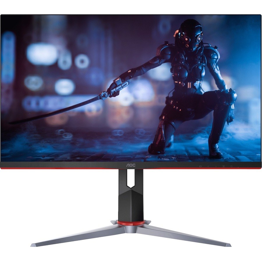 AOC Q27G2S/D 27" Class WQHD Gaming LCD Monitor - 16:9 - Black, Red