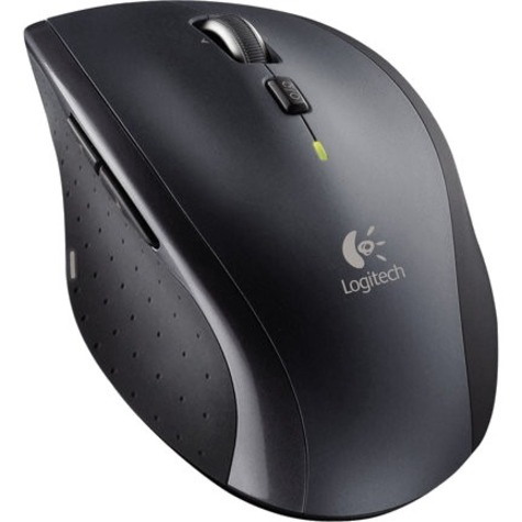 Lenovo Logitech M705 - Mouse - Laser - Wireless - 2.4 GHz - USB Wireless Receiver