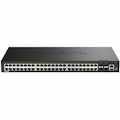 D-Link DGS-1530 DGS-1530-52P 48 Ports Manageable Ethernet Switch - Gigabit Ethernet, 10 Gigabit Ethernet - 10/100/1000Base-T, 10GBase-X