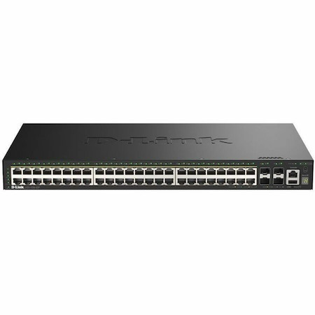 D-Link DGS-1530 DGS-1530-52P 48 Ports Manageable Ethernet Switch - Gigabit Ethernet, 10 Gigabit Ethernet - 10/100/1000Base-T, 10GBase-X