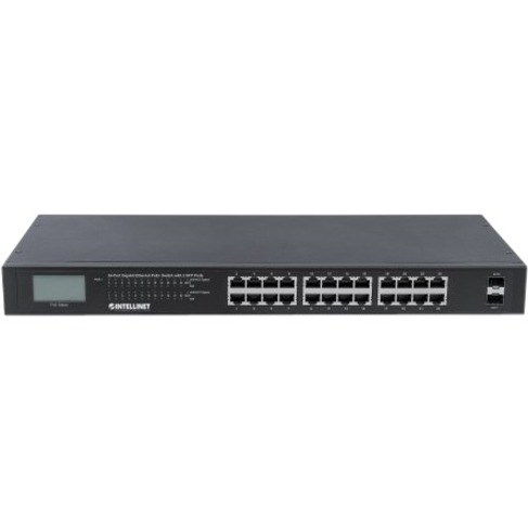 Intellinet Provides Power And Data Connection For Up To 24 Poe Network Devices. Power Outpu
